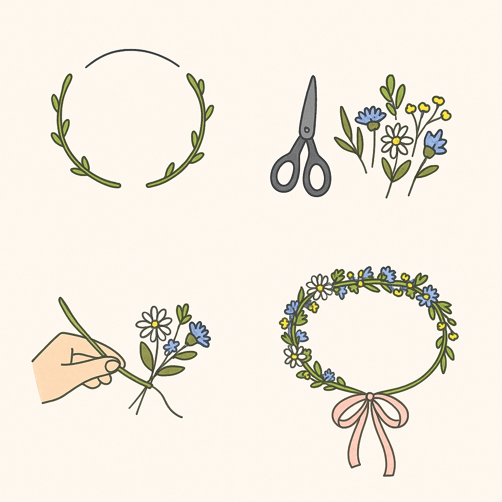 Midsommarkrans-kit DIY