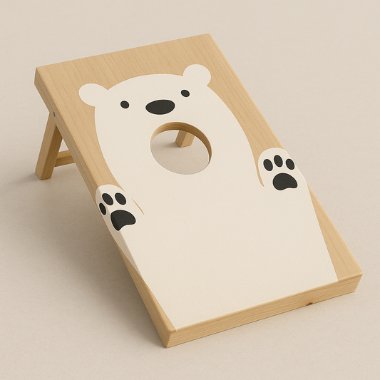 Cornhole/ Beanbag game- isbjörn