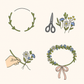Midsommarkrans-kit DIY